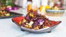 Roasted Manchurian Cauliflower